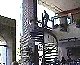Guy Falls Down Spiral Stairs